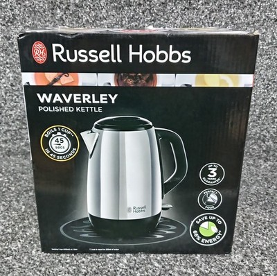 Russell Hobbs 23921 3000W 1.7L  Waverley Polished Stainless Steel Kettle