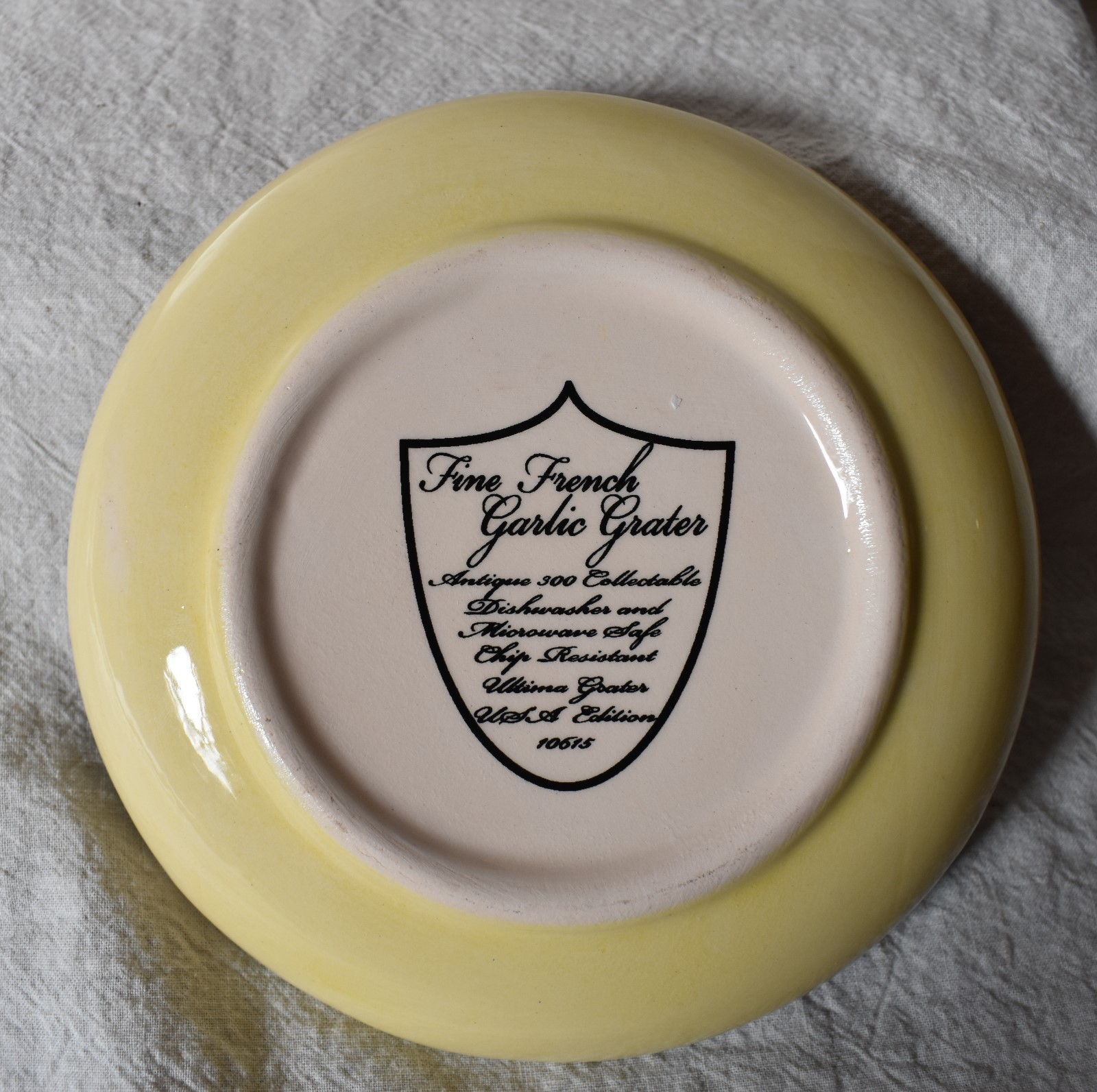 French Garlic Grater USA Edition 10615 dishwash/micro safe 5 1/8 in diameter