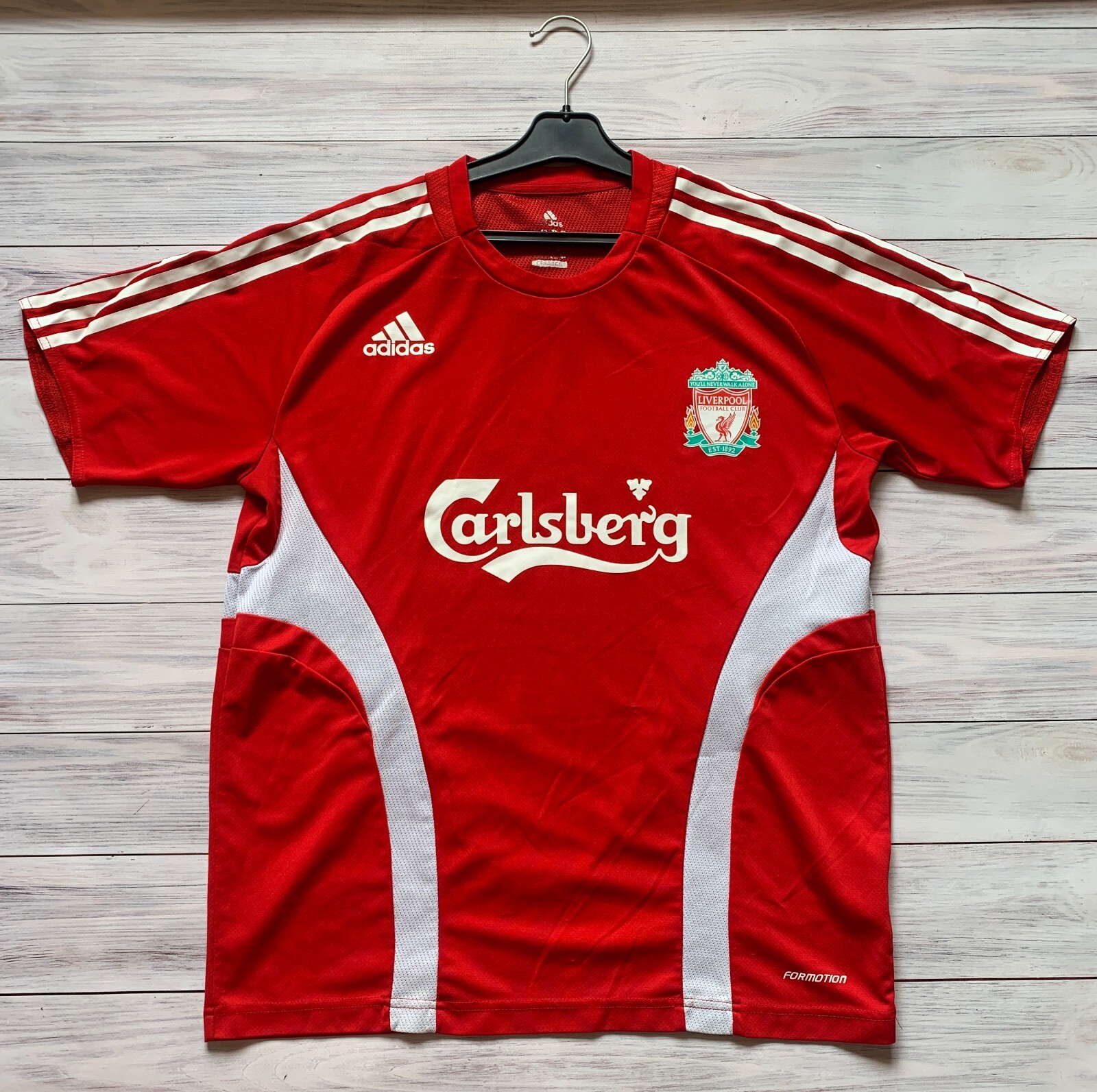 スポーツ・フィットネス ULTIMATE LIVERPOOL FC Liverpool training player issue football shirt jersey adidas
