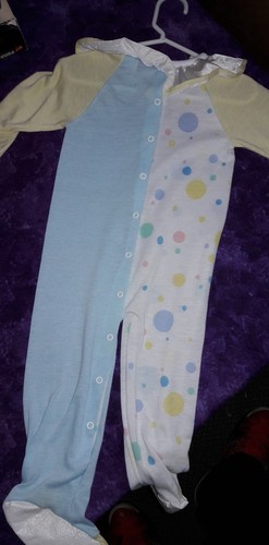 Vintage Halloween Clown Costume - Toddler Size 2 unisex GUC