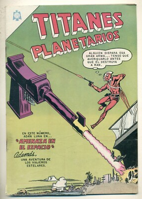 TITANES PLANETARIOS #192 Adán Luna, Novaro Comic 1964