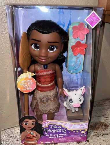Disney Princess My Singing Friend MOANA & Pua- Toddler Doll