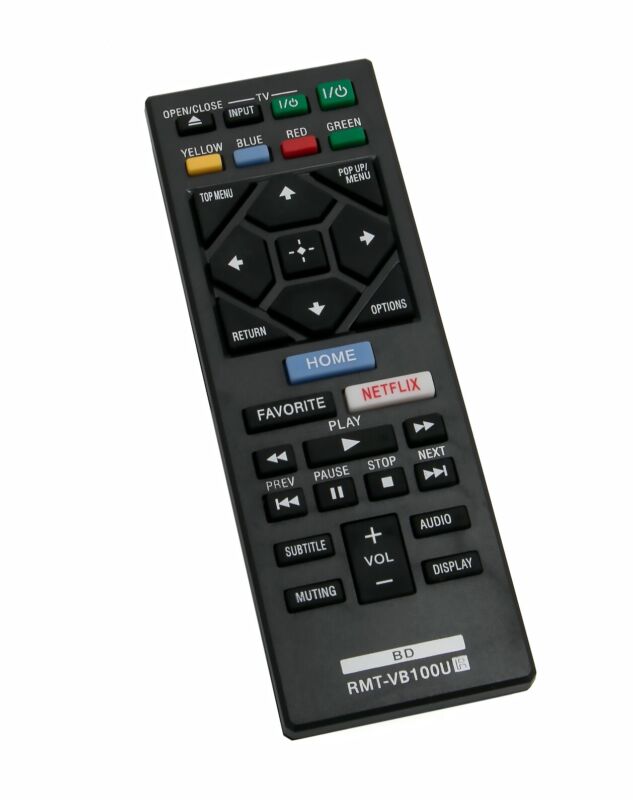 Replace Remote For Sony Blu-ray Player Bdp-s5500 Bdps6500 Bdp-s6500 Bdps4500 Bdp