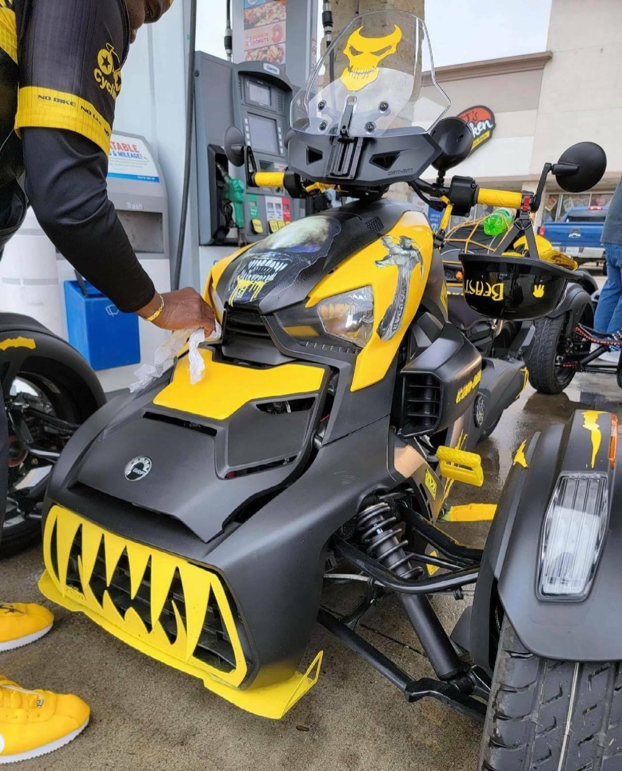 Can-Am Ryker Grille Teeth Insert - Zombie Edition