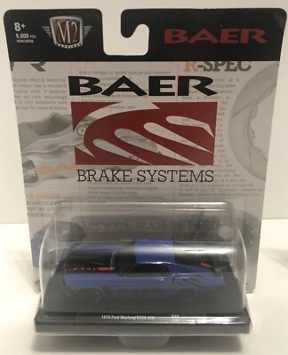 M2 Machines 1970 Ford Mustang Boss 429 Baer Racing R89 22-28