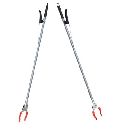 2 x Greifzange lange Müllzange 92cm Greifhilfe Müllgreifer Senioren Handgreifer
