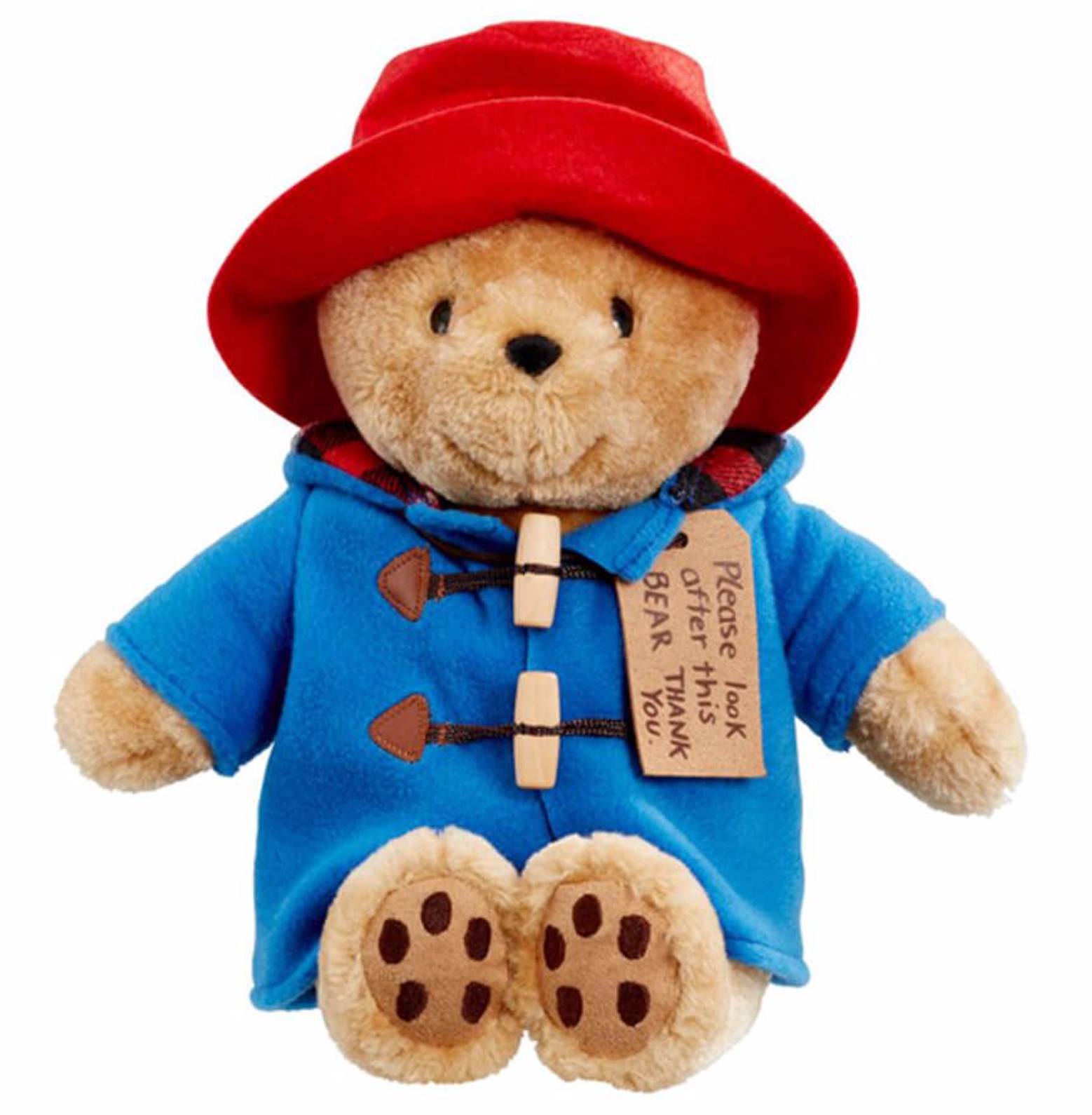 ❤️~PADDINGTON Teddy BEAR Sitting MEDIUM 21cms Plush Soft