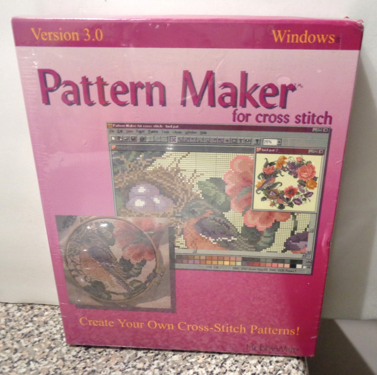 Version 3.0 Windows Hobbyware Pattern Maker For Cross Stitch