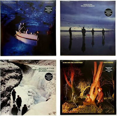 Echo and the Bunnymen [Rocktober Vinyl] LP Record Album Complete Set / Lot of 4