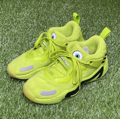 Adidas Donavan Mitchell DON Issue 3 Mike Wazowski Shoes Sneakers H67418 Boys 5