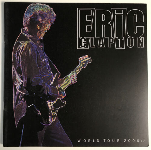 ERIC CLAPTON 2006/7 WORLD TOUR/USA PART II TOUR BOOK