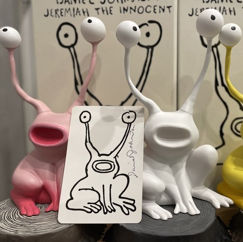 トップス Daniel Johnston Jeremiah The Innocent Jeremiah the Innocent Frog Vinyl Sculpture - 