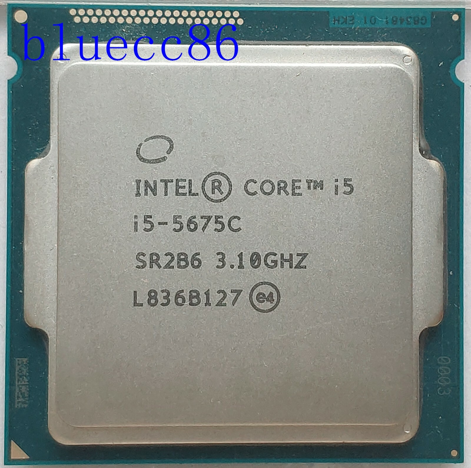 Intel Core i5-5675C OEM 3.1GHz LGA1150 SR2FX 4M Cache 4-Core Intel Core i5-5675C OEM 3.1GHz LGA1150 SR2FX 4M Cache 4-Core