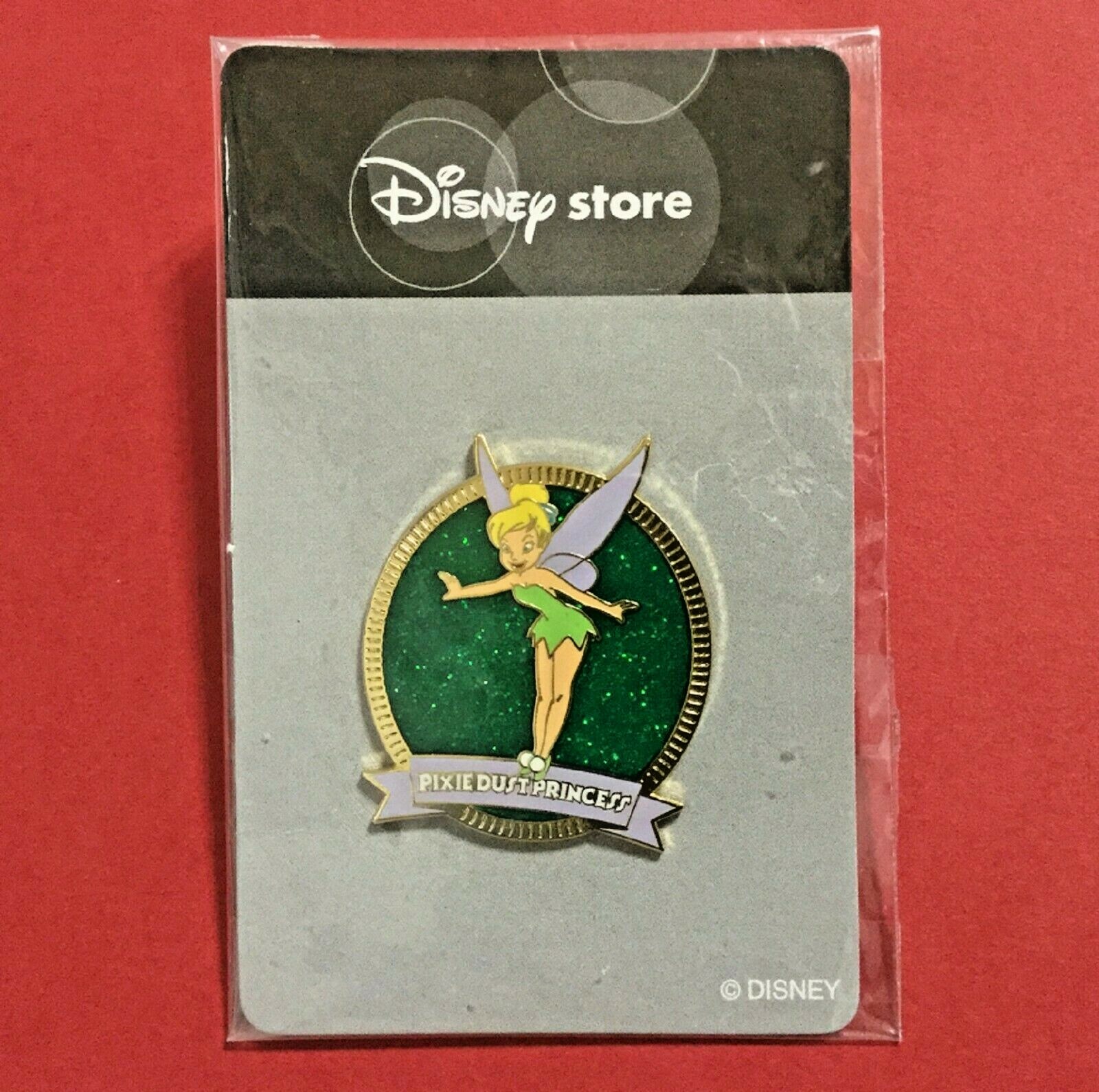 DISNEY JDS 2003 - GLITTER OVALS TINKER BELL LE NEW IN