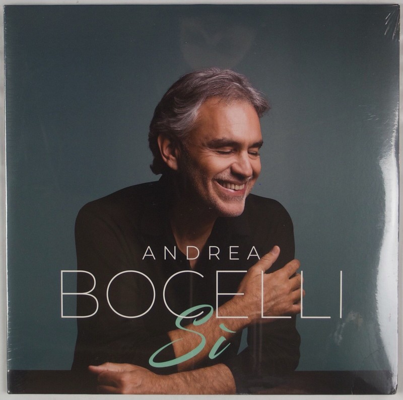 ANDREA BOCELLI: Si Decca 2018 Pop Classical 2x Vinyl LP NEW