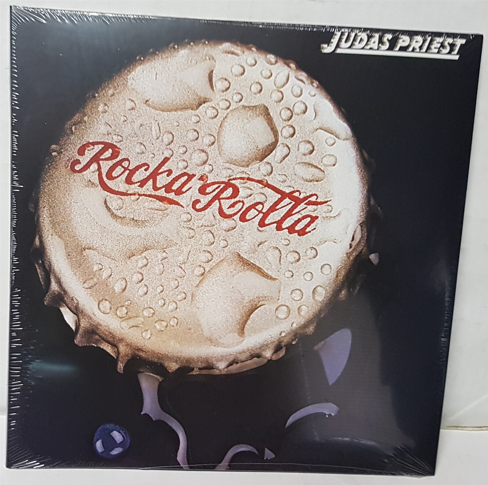 Judas Priest Rocka Rolla Coca Cola Cover LP Vinyl Record