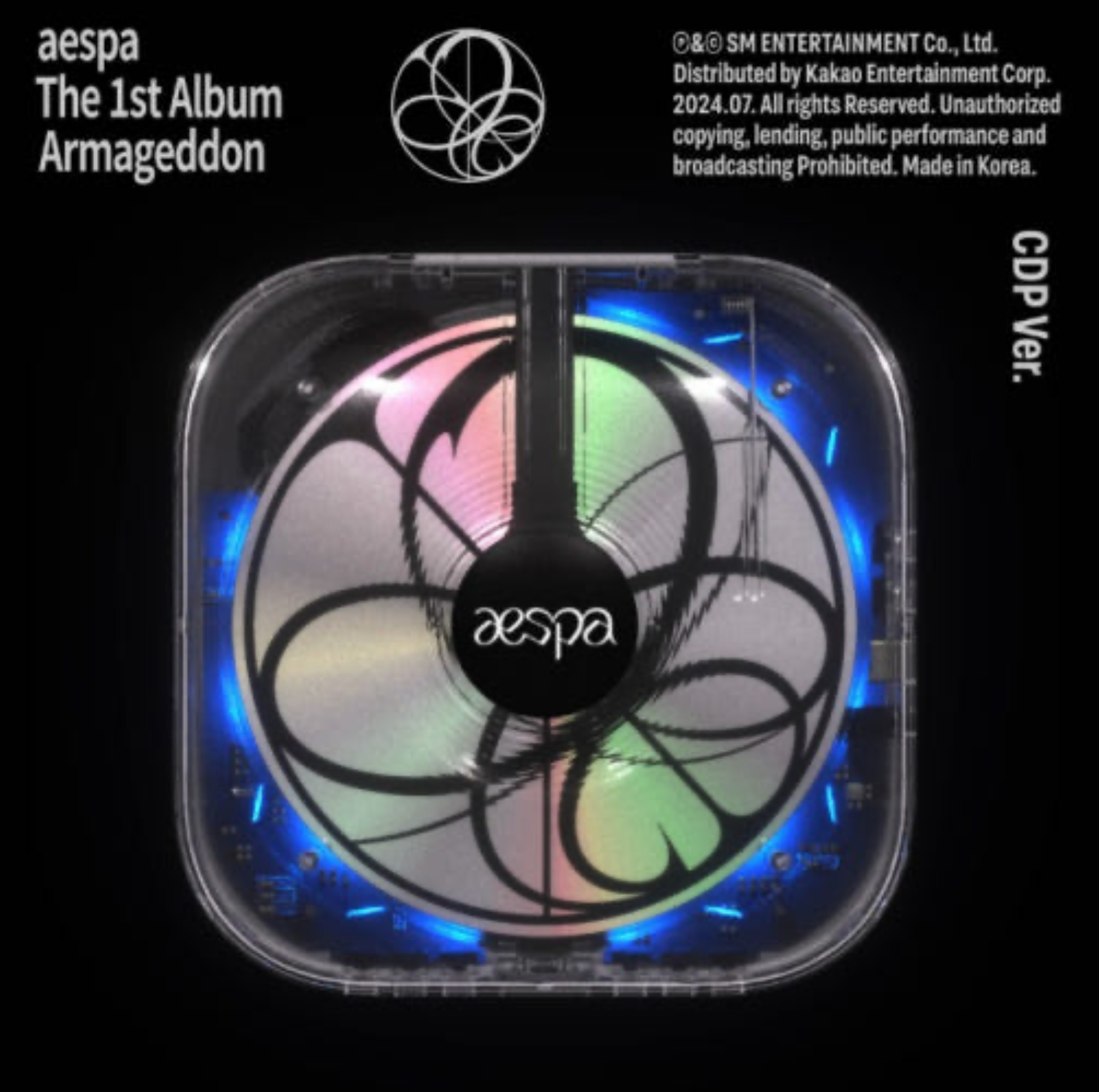 aespa　Armageddon CDP cd CD MD Aespa / The 1st Album Armageddon CDP Ver Brand with Box
