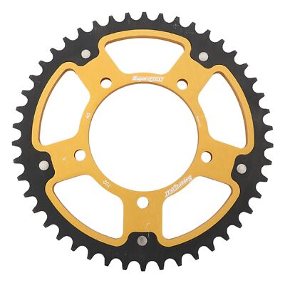 Gold Stealth Sprocket For Aprilia Dorsoduro 1200 2011-2012; RST-702-46-GLD