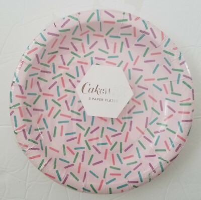 CAKEWALK Ice Cream Cone Wraps, Cups Straws Kit Party Supplies 