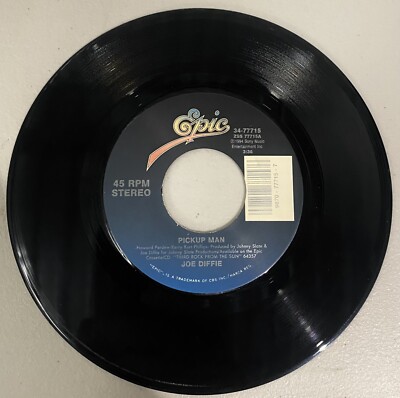 Joe Diffie   Pick-up Man / From Here On Out   45 vinyl record