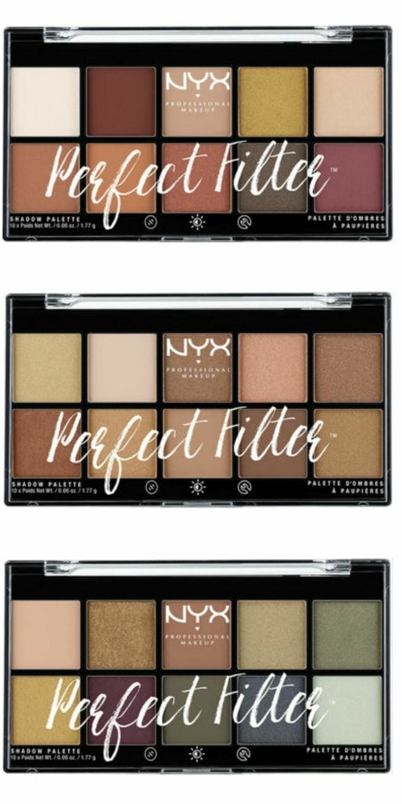 NYX PROFESSIONAL MAKEUP Perfect Filter Shadow Palette