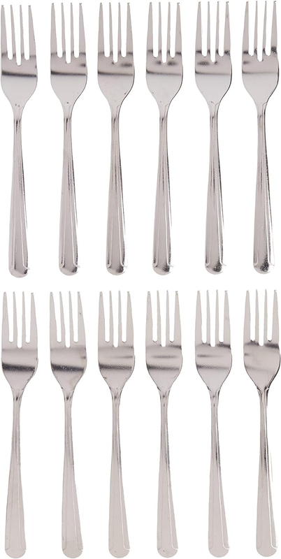 12-Piece Dominion Salad Fork Set, 18-0 Stainless Steel, Silver