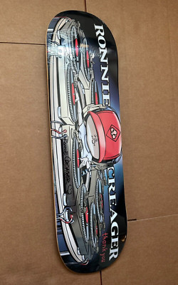 Thank You Ronnie Creager Mix Master Platinum Edition Gues Skateboard Deck Signed