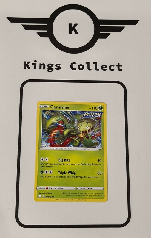 Carnivine Pokemon Cards Find Pokemon Card Pictures With Our Database Card Finder And Other Pokemon Related Items