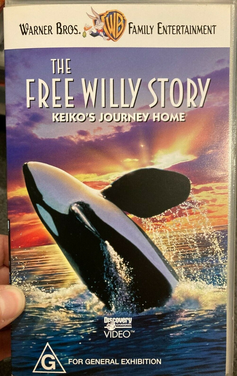 The Free Willy Story : Keiko's Journey Home VHS VIDEO TAPE