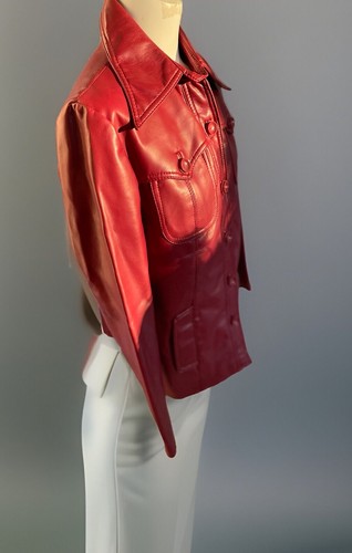 ジャケット・アウター vintage trenchcoat red velour il_fullxfull.6919736720_s7of.jpg