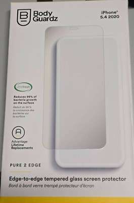 Apple iPhone SE - 5.4'' 2020 - Bodyguardz Pure 2 Edge - Glass Screen Protector