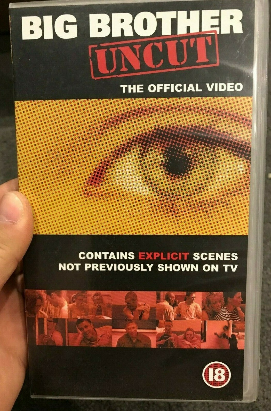 Big Brother (UK) : Uncut - The Official Video VHS TAPE