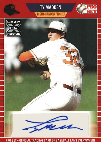 2021 Leaf Pro Set Baseball Blaster - Ty Madden #PS-TM1
