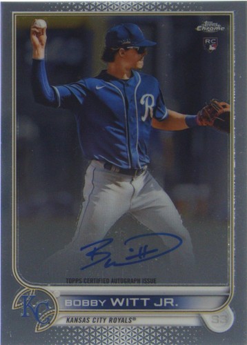 2022 Topps Chrome - Bobby Witt Jr. #RA-BW