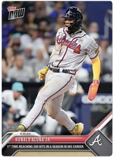 2023 Topps Now - Ronald Acuña Jr. #868