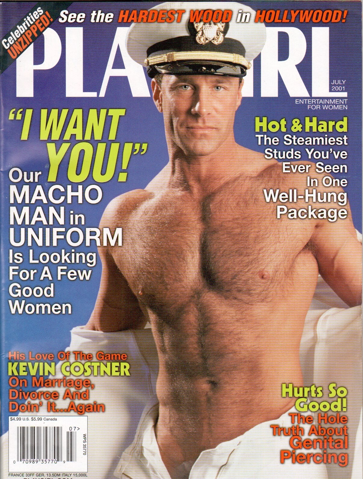 playgirl Playgirl Magazine July 2001 | eBay