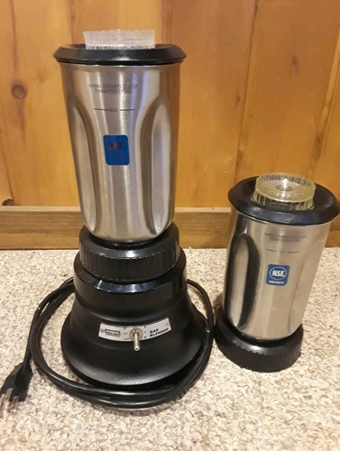 Waring Commercial Bar Blender Black 51BL10 (BB150S) Plus Extra Parts Working