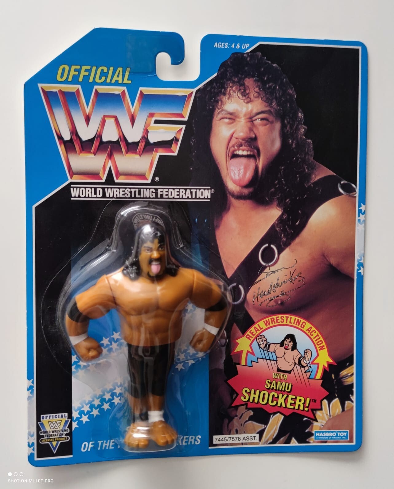 Samu wwf Hasbro MOC | eBay
