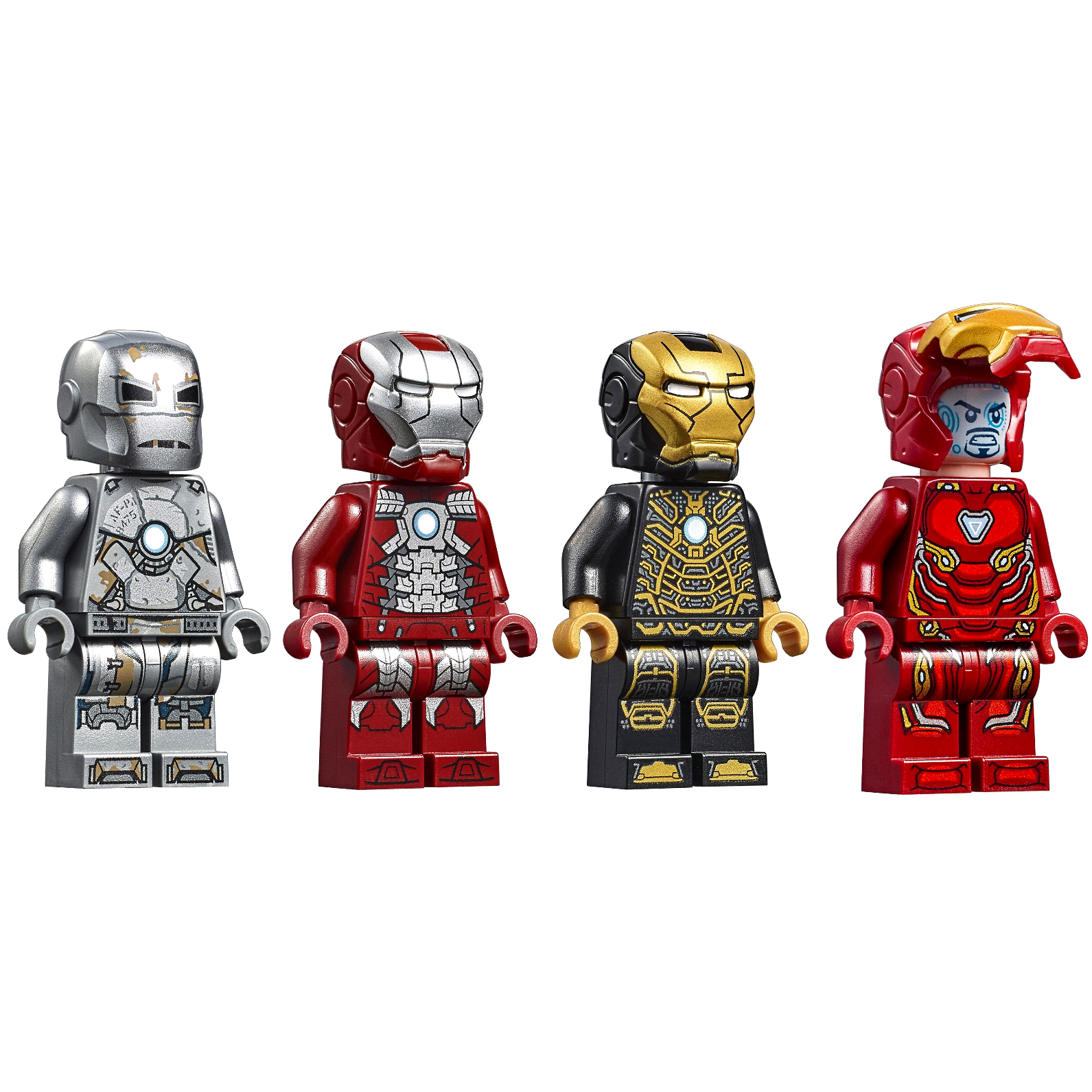 Details About Lego Iron Man Avengers Endgame Minifigures Tony Stark Armor Suit 76125 Armour