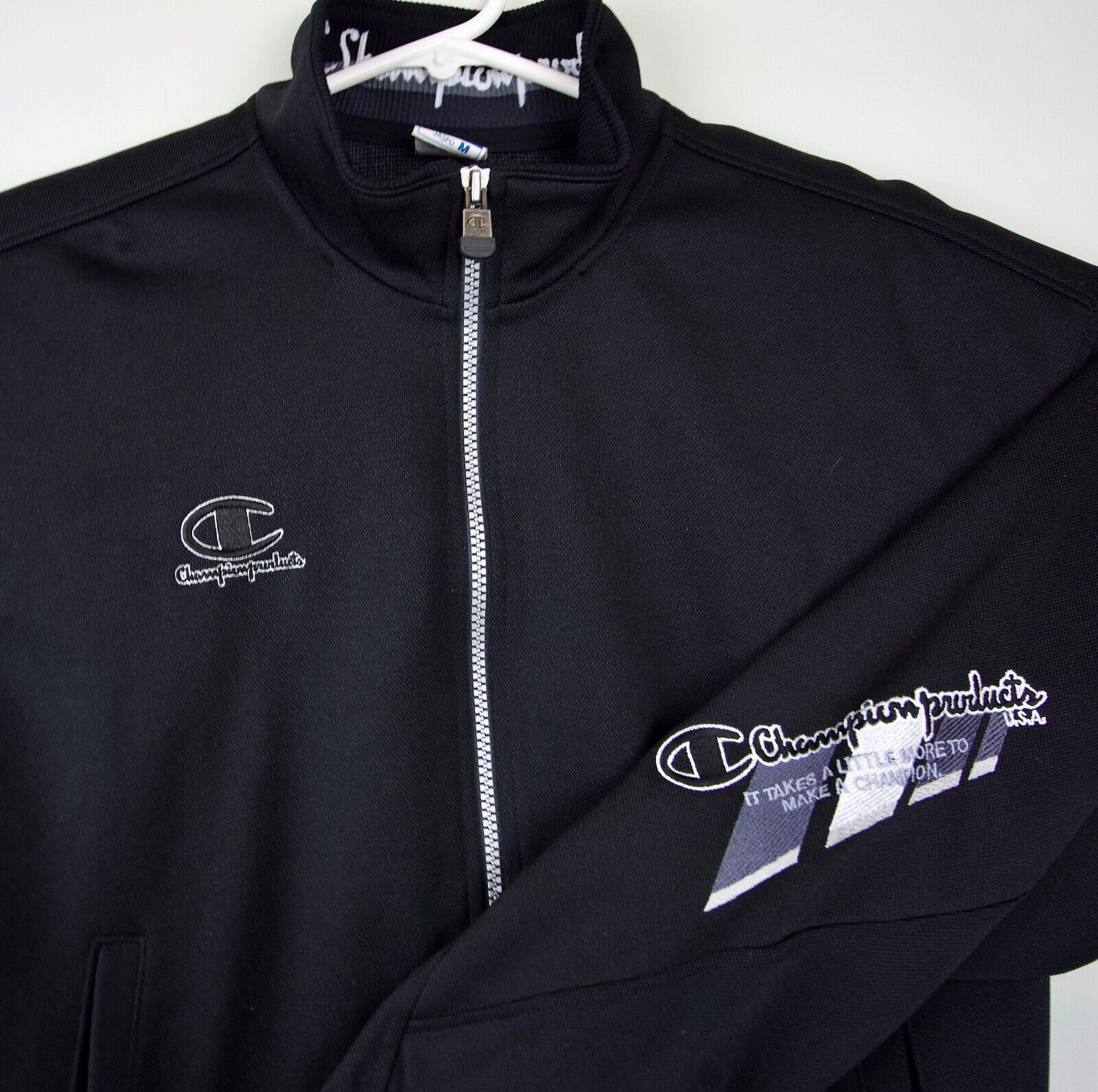 Champion Products USA Track Jacket Jaspo Vintage ASIA Black Champion Products USA Track Jacket Jaspo Vintage ASIA Black