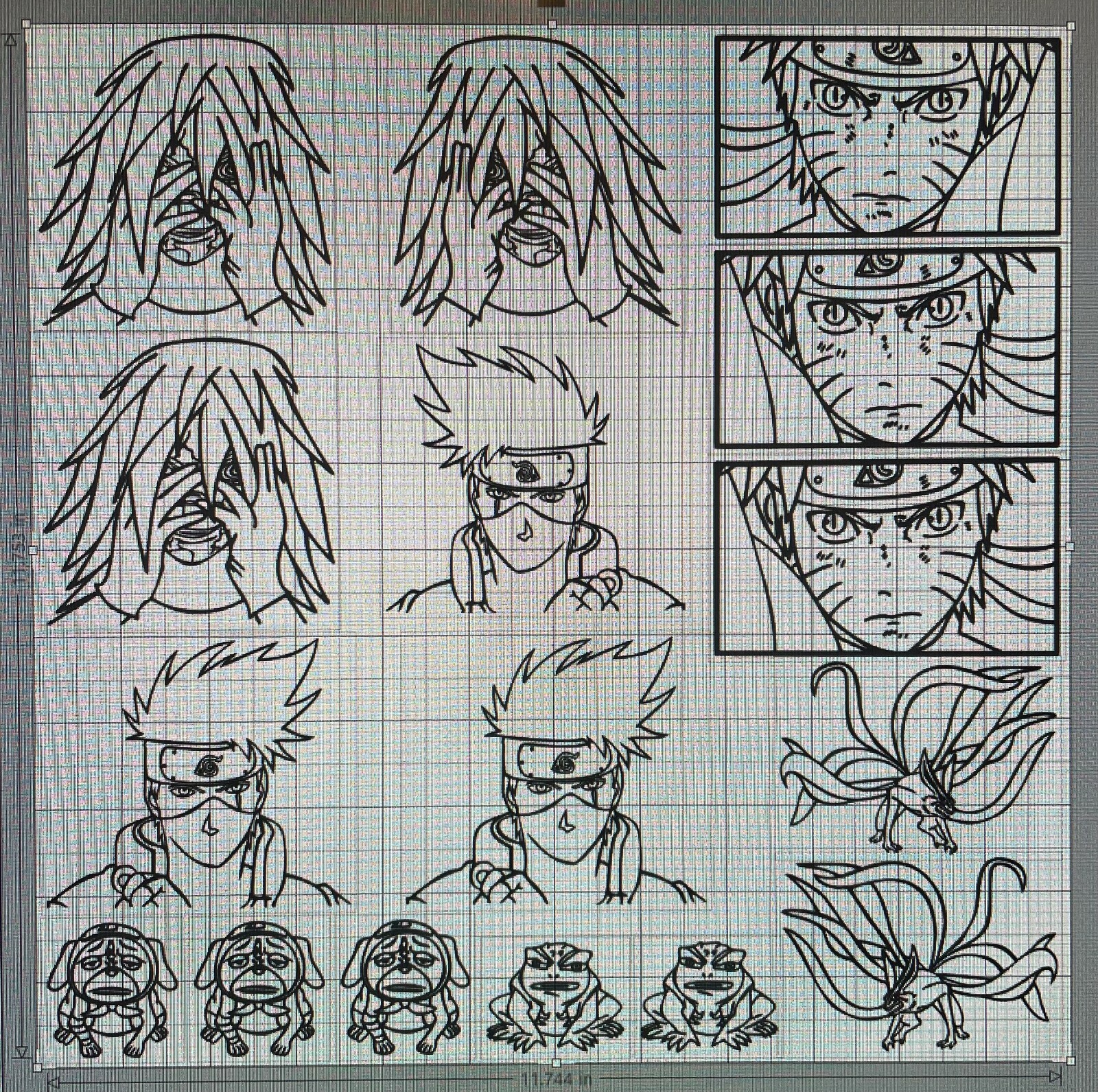 naruto-anime-1-vinyl-stencil-for-airbrushing-custom-sneakers-or-small-project-ebay