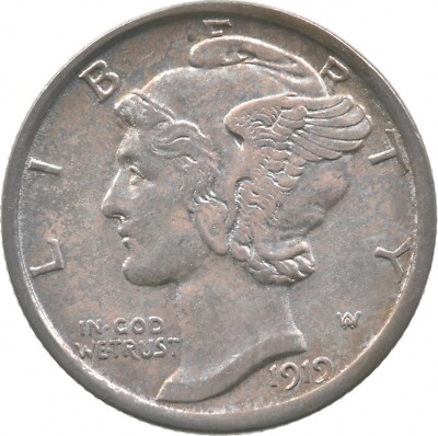 マーキュリーダイム アメリカ 銀貨 9枚セット Mercury dime マーキュリー ダイムズ: クラシック ウィングド リバティ