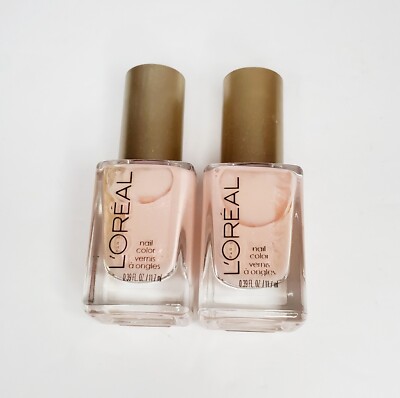 2x L'oreal Paris Nail Polish #237 Peaceful Pink