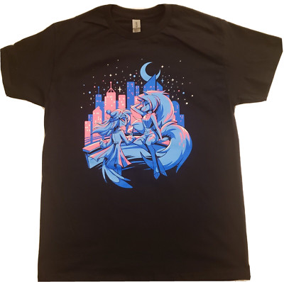 Helluva Boss Loona + Octavia's Night Out T-Shirt Size Medium *LIMITED RUN*