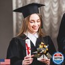 D4DREAM Graduation Pop Up Card - 3D Graduation Card 2025 with Envelope Notecard Congratulations Greeting Card Congrats Grad Gifts Card for Him