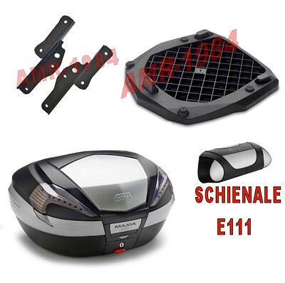 VALIGIA BAULETTO GIVI V56NT + SR8711 BENELLI TRK 502 X 2020 + E251 + SPALLIERA