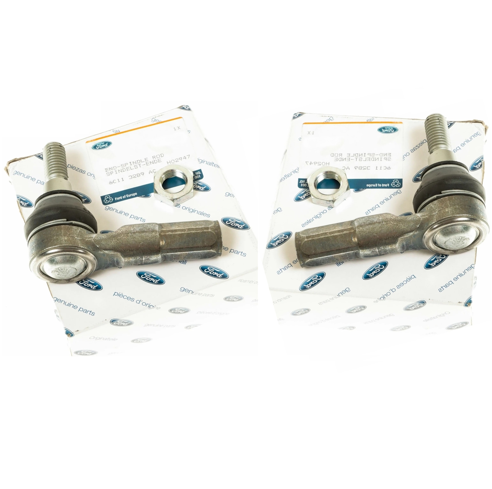 FORD TRANSIT MK 7 TRANSIT MK6 GENUINE FRONT TIE TRACK ROD END 2xPCS 2470347