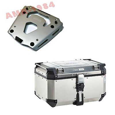 VALIGIA BAULETTO GIVI OBKN58A ALLUMINIO + SRA5137 BMW F 900 R - F 900 XR 2020