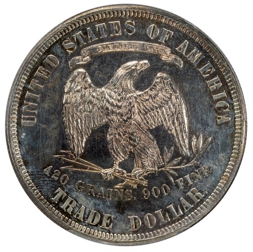 1882 T$1 PR Trade Dollar - PCGS PR58