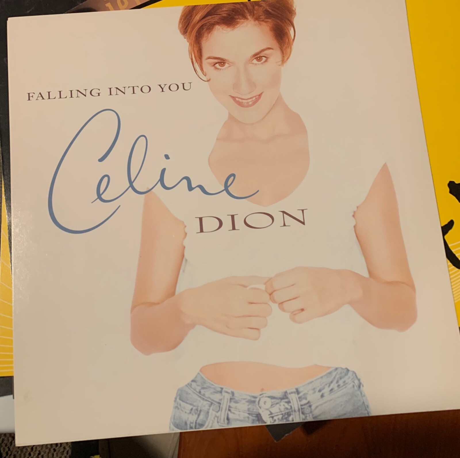 Celine Dion Record Store 12x12 Album Cover Promo Flat Double